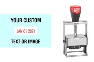 Order Now! The 2000 Plus Expert Line 3660 Self-Inking Date Stamp is heavy-duty and perfect for your fast, repetitive stamping. Free Shipping. No Sales Tax - Ever!