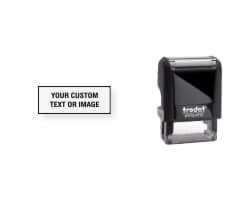 Order Now! Trodat Printy 4910 Rubber Stamp. Add lines of text, upload artwork, or both. Free Shipping. No Sales Tax - Ever!