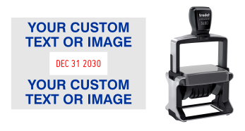 Customize your own Trodat 5480 Custom Rubber Stamp. Add lines of text, upload artwork, or both. 1 business day turn around! Free Shipping! No Sales Tax!
