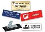 Custom Name Tag 3/4"x3" Made daily Online! Free same day shipping. No sales tax - ever.