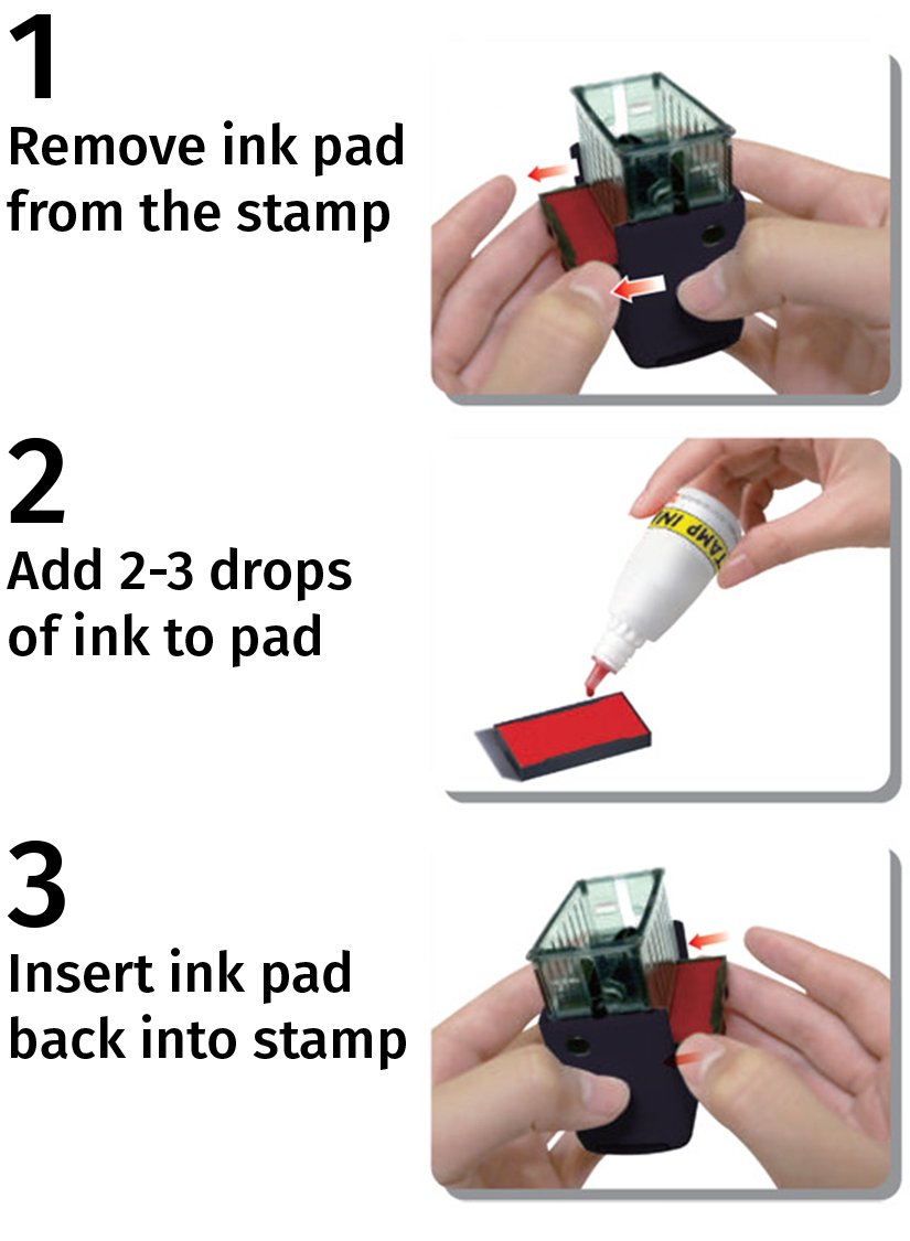 How to Reink an Ink Pad 