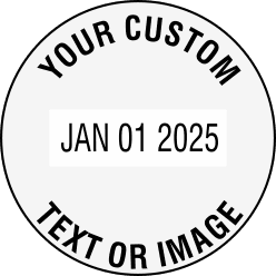 image of Shiny R-542D Self-Inking stamp impression