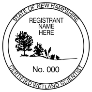 New Hampshire Certified Wetland Scientist Seals