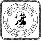 Washington State Land Surveyor seal