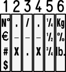 image of Shiny 6446 heavy duty stamp impression