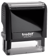 Order Now! Trodat 4913 Standard Check Endorsement Stamp. Just enter your bank, name and account number. Free shipping. No Sales Tax - Ever!