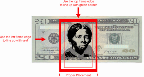 Harriet Tubman $20 Stamp