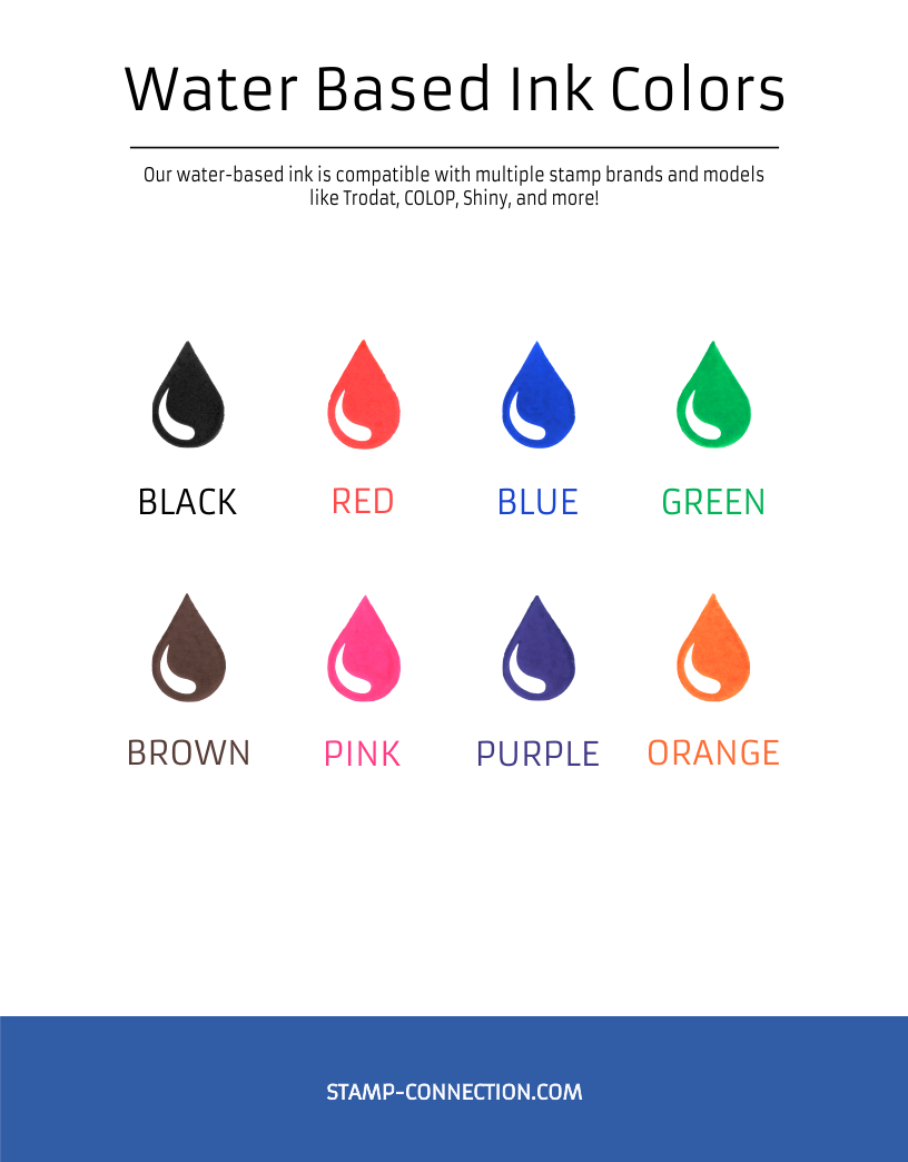 Stamp Ink Colors