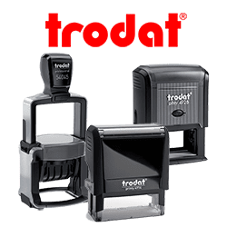 trodat logo and product lineup