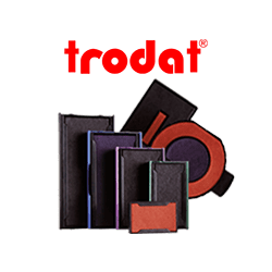 Trodat 52730 Ideal Premium Replacement Ink for Use with Most Self Inking and Rubber Stamp Pads 1oz Orange