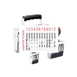 12 DIGIT NUMBER STAMPS