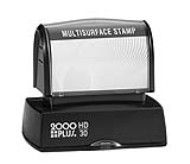 The HD 30 Stamp is the perfect size for your stamp needs, from address stamps to bank endorsement stamps. No sales tax ever!