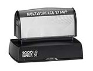 The HD 50 Stamp is the perfect size for your larger sized stamp needs. No sales tax ever.