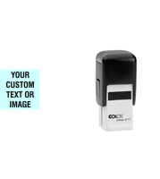 COLOP Q17 self-inking stamps made daily online. Free same day shipping. Excellent customer service.
