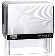 Customize your 2000 Plus Printer 50 self-inking stamp exactly the way you want it with your custom artwork or text. No sales tax ever.