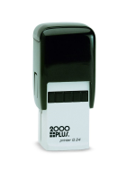 2000 Plus Q24 self-inking stamps made daily online. Free same day shipping. Excellent customer service. No sales tax - ever.