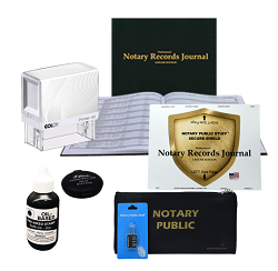 WA-NOTARY-KIT-2 - WA Notary Stamp Intermediate Kit - Rectangle Seal
