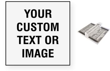 3 x 3 Acrylic See-Thru Stamps Made Daily Online! Free same day shipping. Excellent customer service. No sales tax - ever.