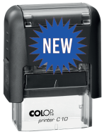 Custom COLOP Series C self-inking stamp makes your repetitive writing tasks fast and easy! COLOP compact series stamps. 8 unique ink colors! Free shipping! No Sales Tax!