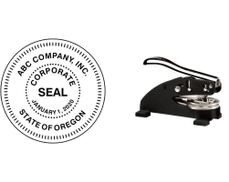 Shiny EZ Desk Top Corporate Seal Embossers are designed for buisness, government and other official applications. Free same-day shipping! No Sales Tax!