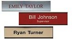 1" x 8" wall sign with an aluminum wall holder. 1 Line of Custom Text. Custom signs available with 20+ different color combinations. Free shipping!