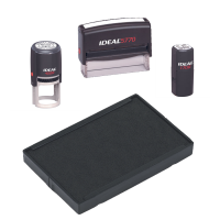 Self-Inking Replacement Pads for Rubber Stamps