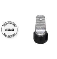 Dural #1 Metal Inspection Stamp. Small, portable, strong. Made from lightweight aluminum and uses Mark II Fast Dry Ink. Free Shipping. No Sales Tax - Ever!