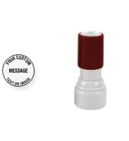 Order Now! MyStamp IS-32 5/8" Round Inspector Stamp. Customize up to 3 lines of text or submit your artwork. Available in 11 colors. Free Shipping! No Sales Tax - Ever!