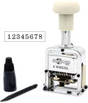 Order Now! 8 Wheel Automatic Numbering Machine. Numbers advance forward automatically in 8 different sequences. Free same day shipping. No Sales Tax - Ever!