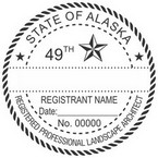 Alaska Registered Professional Landscape Architect Seals