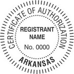 Arkansas Certificate of Authorization Seals