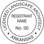 Arkansas Licensed Landscape Architect Seals