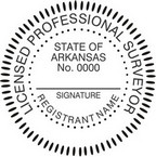 Arkansas Licensed Professional Surveyor Seals