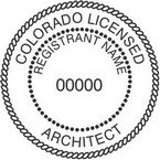 Colorado Licensed Architect Seals