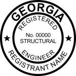 Georgia Registered Structural Engineer Seals