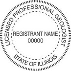 Illinois Licensed Professional Geologist Seals