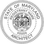Maryland Registered Architect Seals