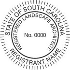 South Carolina Registered Landscape Architect Seals