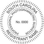South Carolina Professional Photogrammetric Surveyor Seals