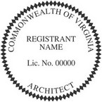 Virginia Architect Seals