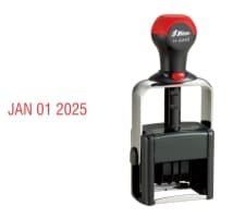Order Now! Shiny 6440 Heavy Duty Date Stamp. 5/32" tall digits, 11+ years, 8 colors to choose from. Free Shipping. No Sales Tax - Ever!
