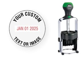 Top Line Custom Date Stamp