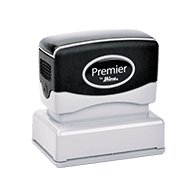 Order the Premier EA-165 Pre-Inked Stamp with your choice of 11 bright ink colors. Free same day shipping. Excellent customer service. No sales tax - ever.
