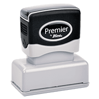 Order the Premier EA-070 Pre-Inked Stamp with your choice of 11 bright ink colors. Free same day shipping. Excellent customer service. No sales tax - ever.