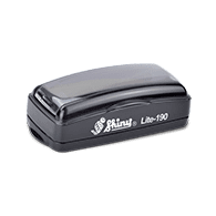 Order the Premier LI-190 Compact Pre-Inked Stamp with your choice of 11 bright ink colors. Free same day shipping. Excellent customer service. No sales tax - ever.