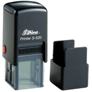 Shin S-520 self-inking stamp made daily online. Free same day shipping. Excellent customer service. No sales tax - ever.
