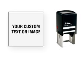 Shiny s-542 Self-Inking Stamps Made Daily Online! Free same day shipping. Excellent customer service. No sales tax - ever.