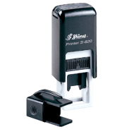 Shiny 820 self-inking stamps made daily. Select from 8 bright colors for the built-in removable ink pad that will last for several 1000 impressions.