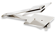 Shiny 2" Heavy Duty Replacement Embosser Clip. Fits Desktop Embossers Only. Round Clips also available. Free Shipping!