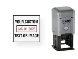 Order Now! Trodat Printy 43132 Plastic Date Stamps made daily online. Free same day shipping. Excellent customer service. No sales tax - ever!